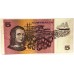 AUSTRALIA 1985 . FIVE 5 DOLLAR BANKNOTE . ERROR . MISSING INK